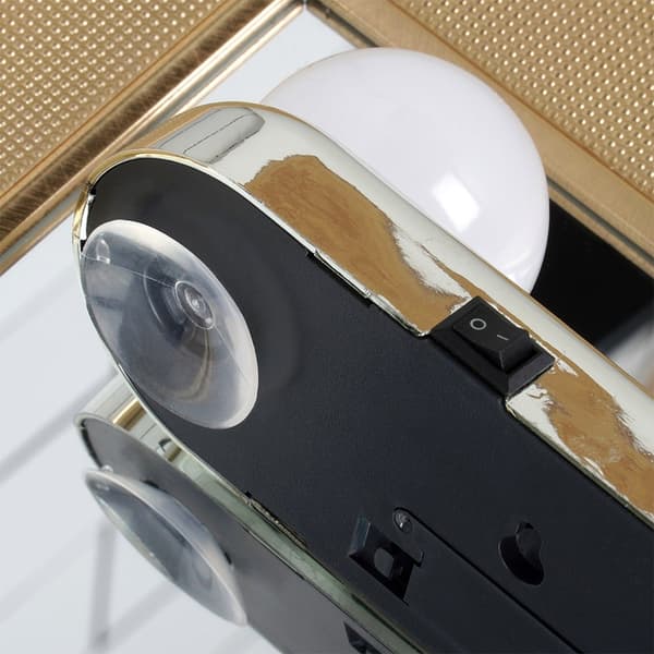 Spejllys 4 LED med sugekopper 30,5 cm