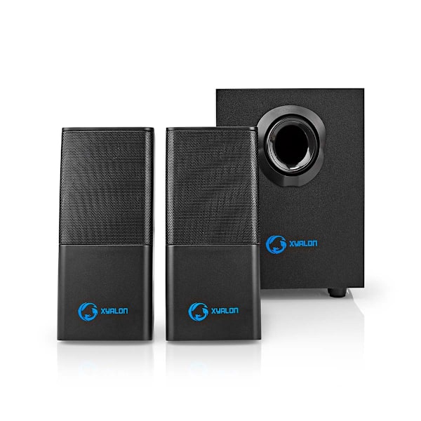 Gaming högtalare | Högtalarkanaler: 2.1 | USB ström | 3.5 mm Hane | 30 W | Utan Belysning | Volymkontroll