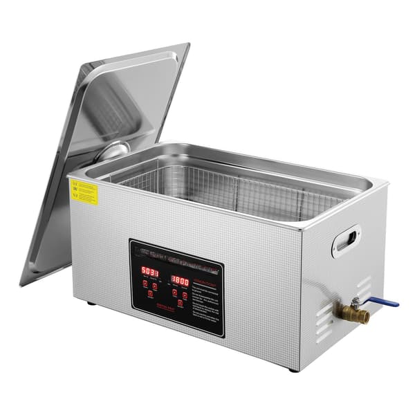 Ultraljudsrengöring 22L, digital timer och värmare