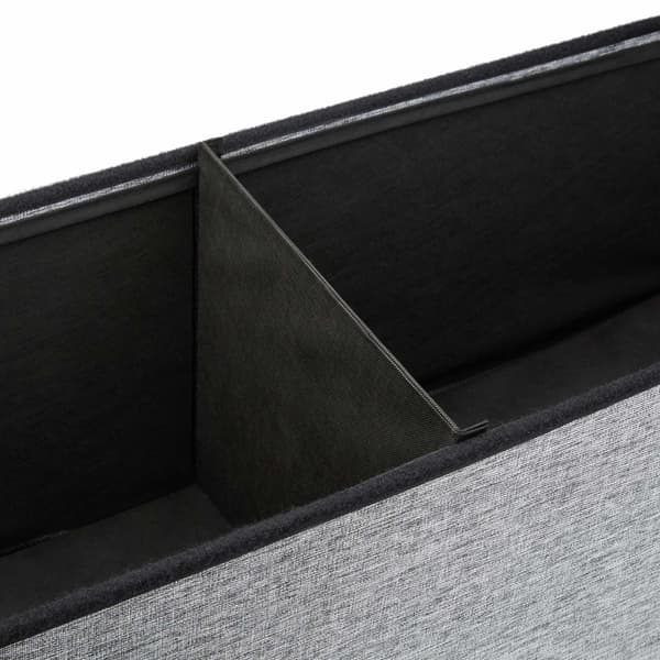 Fällbar pall med ryggstöd XL