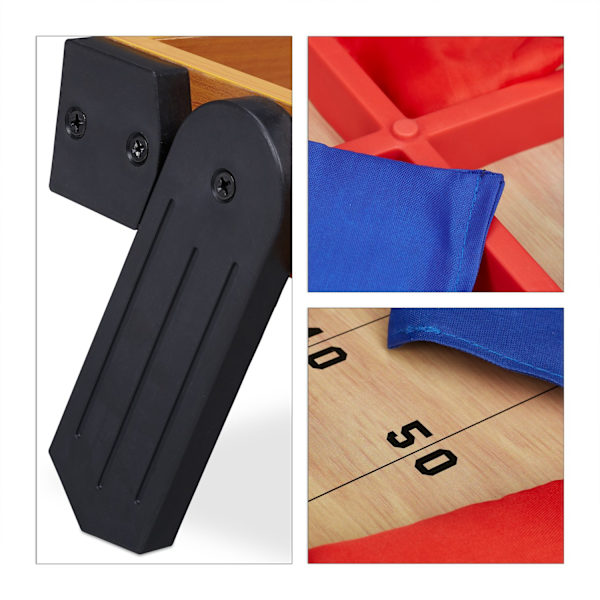 2-in-1 -heittopeli cornhole & kolme peräkkäin