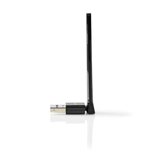 Netværk dongle | Wi-Fi | AC600 | 2.4/5 GHz (Dual Band) | USB2.0 | Wi-Fi-hastighed total: 600 Mbps | Windows 10 / Windows 7 / Windows 8