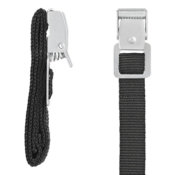 Bind stropper med metalspænde 18mm-40cm - sæt med 4 stk