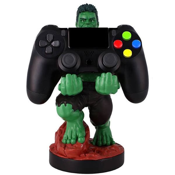 Hulk figur spændebeslag, 21 cm Cable Guy Display Stand