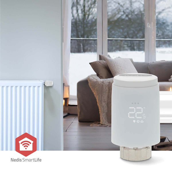 SmartLife Radiator Control | Zigbee 3.0 | Batteridriven | LED | Android™ / IOS