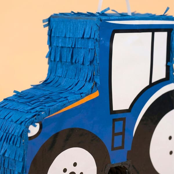 Traktor Piñata Set – Inkluderar fladdermus och ögonbindelmask