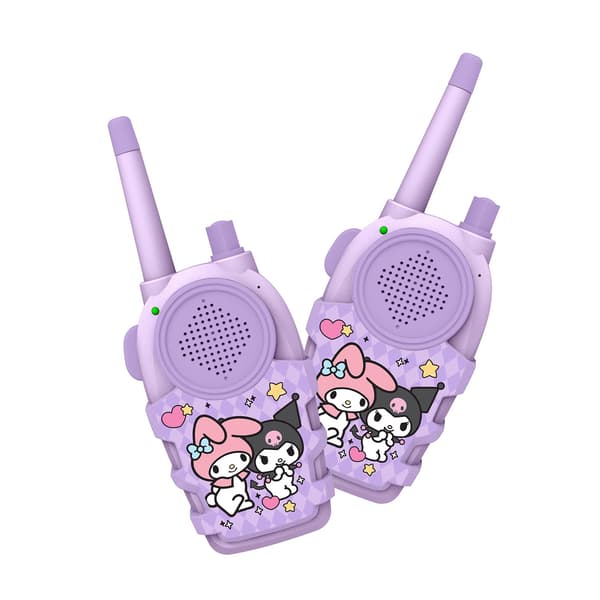 Walkie-talkies för barn, 150 m räckvidd, Push-To-Talk