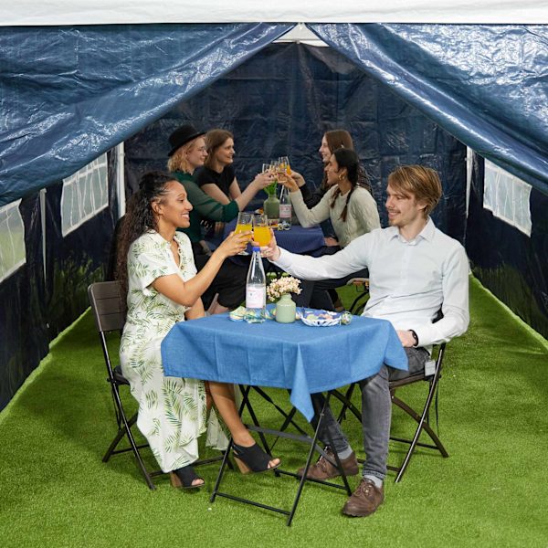 Sidepaneler Blue Pavilion - sæt med 6 stk