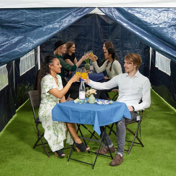 Sivupaneelit Blue Pavilion - 6 kpl sarja