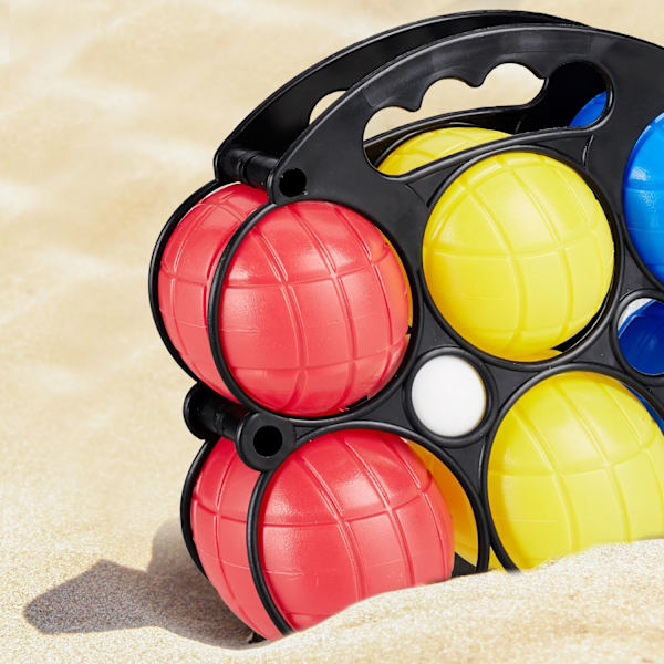 Boccia spil med 6 bolde