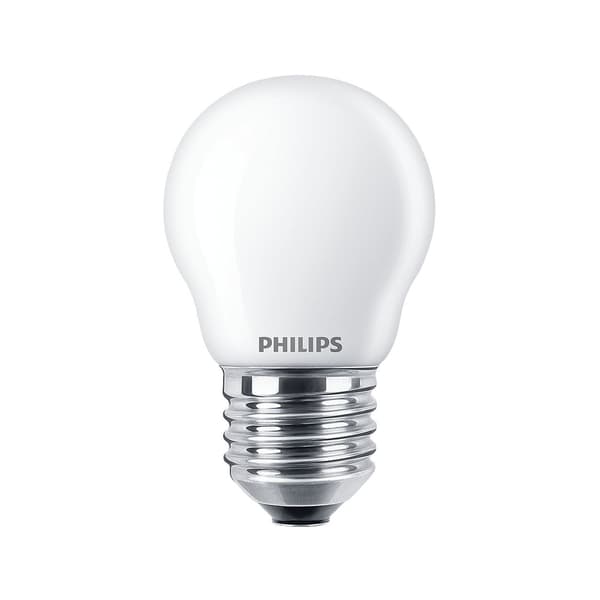 2 kpl LED E27 P45 Globe 40W Frost 470lm