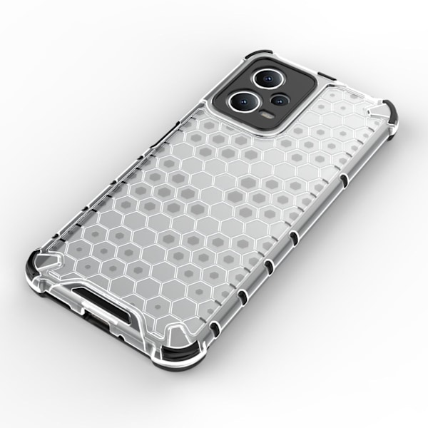 Pansarhybridfodral för Xiaomi Redmi Note 12 5G / Poco X5 5G Honeycomb blå