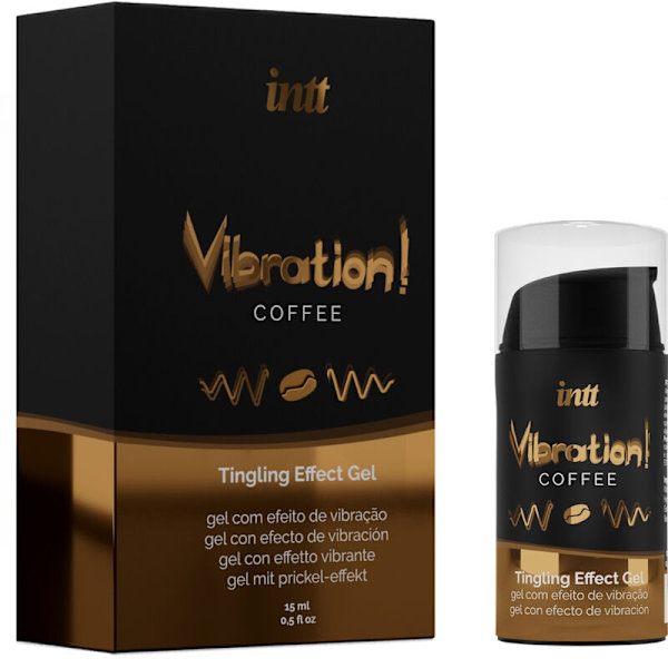 Intt - Kraftig intimstimulerende flydende vibrerende gel Caf 15Ml