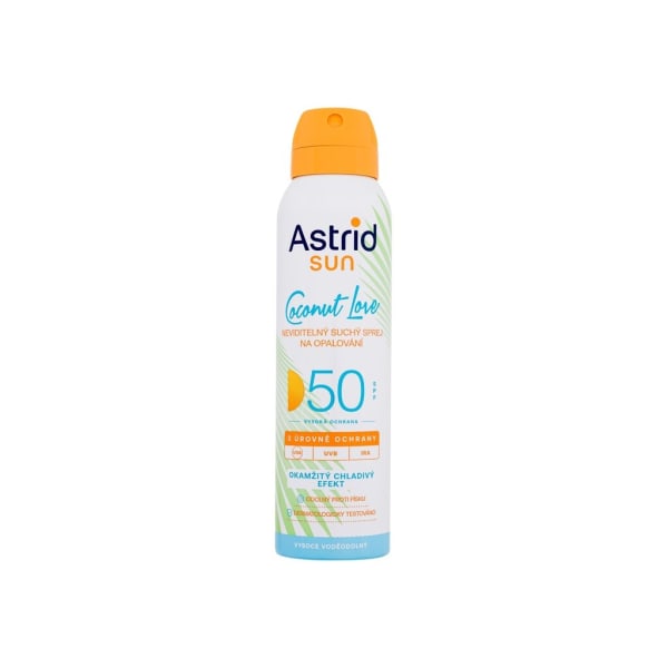 Astrid - Sun Coconut Love Dry Mist Spray SPF50 - Unisex, 150 ml