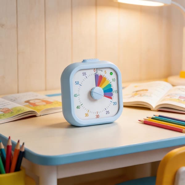 Visuel timer til børn og voksne, 60-minutters nedtælling