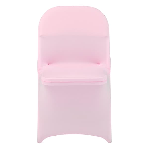Stolsöverdrag, 50-pack rosa stretchspandexöverdrag