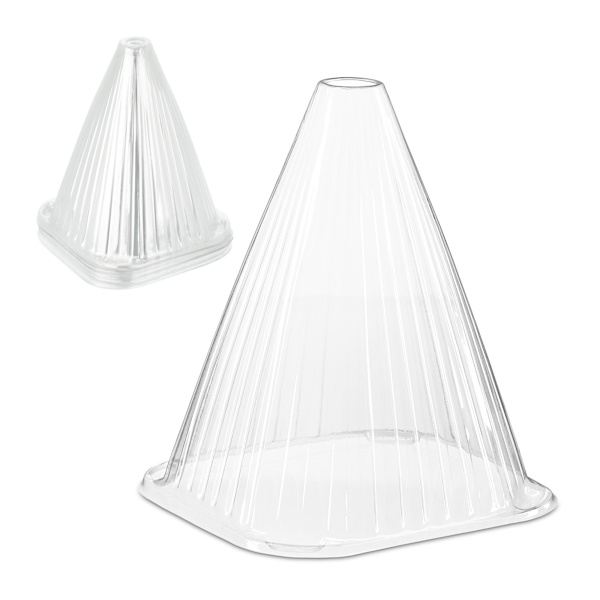 Transparent växthatt 10-pack