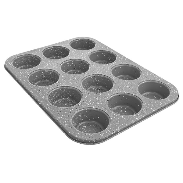 12-muffinsform: Non-stick, diskmaskinssäker, minimal fett