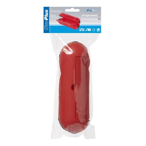 Pengeskab til Schuko stik og kobling
