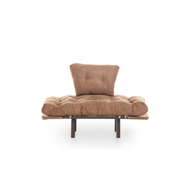 Wing Chair Nitta Single - Lysebrun