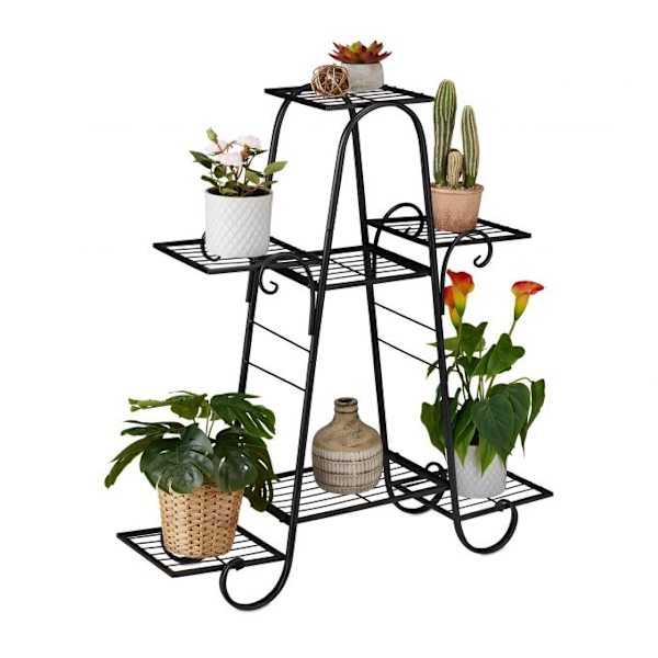 Blomstertrappe i metal