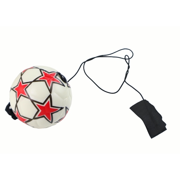 6 cm PU-fodbold med elastik - Bounce & Play Anywhere!