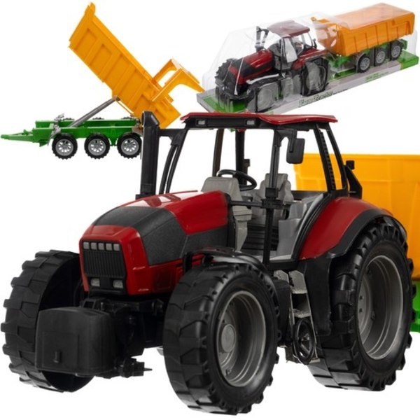 Gård - traktor med trailer 24711