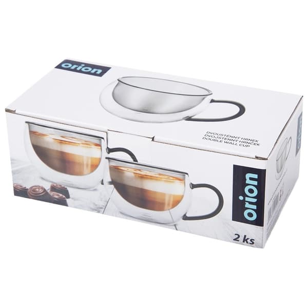 Termiska dubbla glas 300ml - Perfekt för kaffe och te