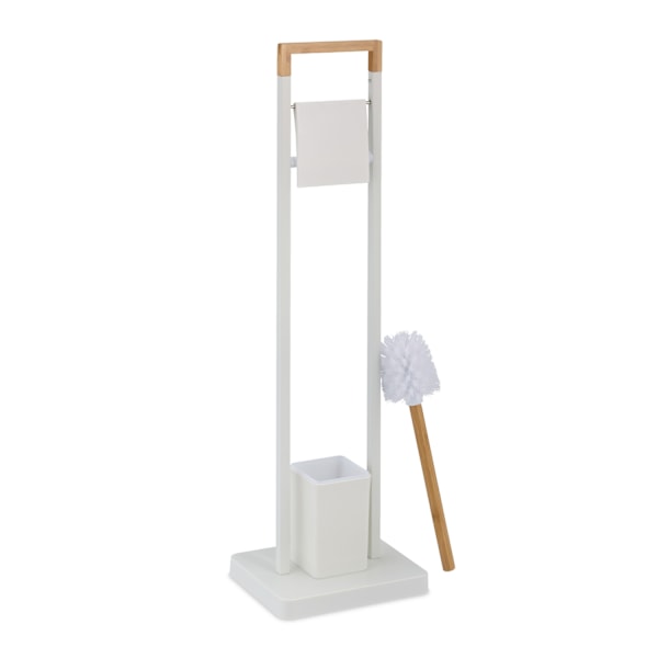 WC-tuoli bambua ja ruostumatonta terästä