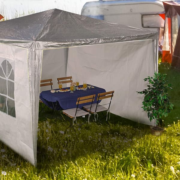 Gazebo Sidepaneler Sæt - Vejrbestandig, rivefast