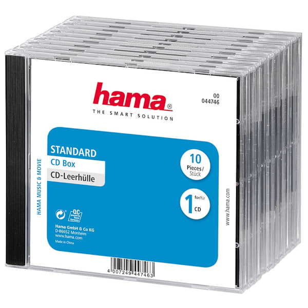 HAMA CD-Box Standard 10 kpl