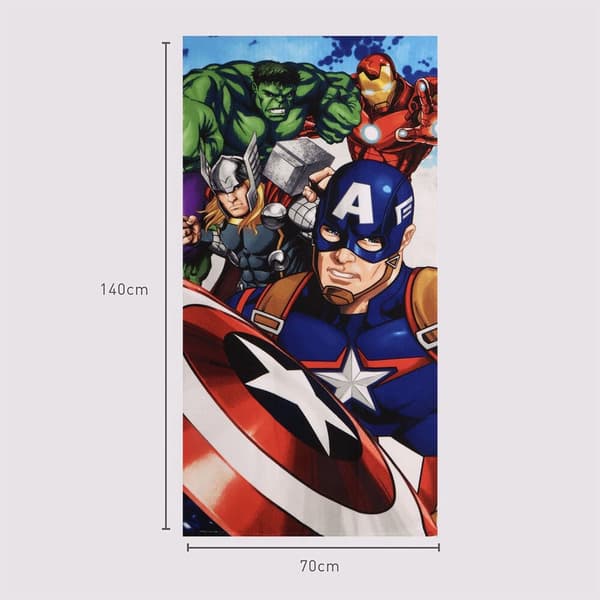 Marvel Avengers mikrofiber strandhåndklæde