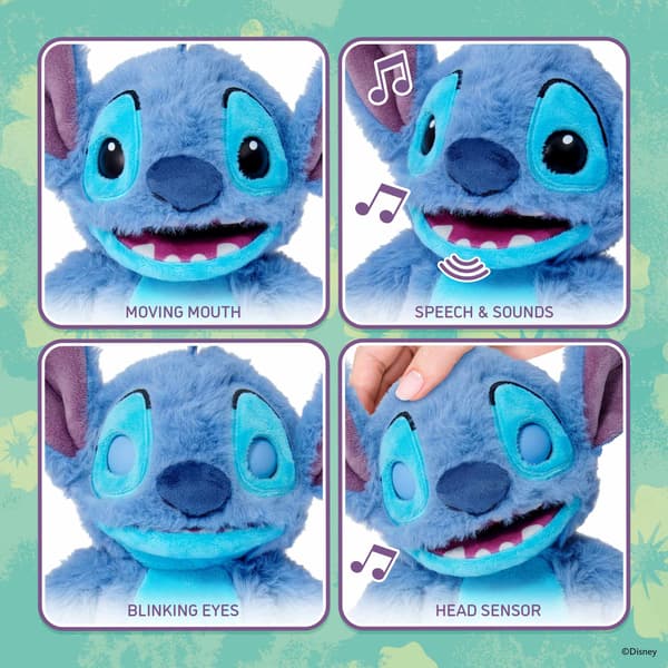Interaktiv Disney Stitch Palm Puppetronic Legetøj