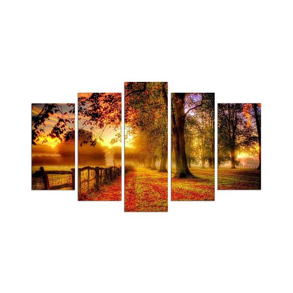 Dekorativ MDF-målning (5 stycken) 5PMX-070
