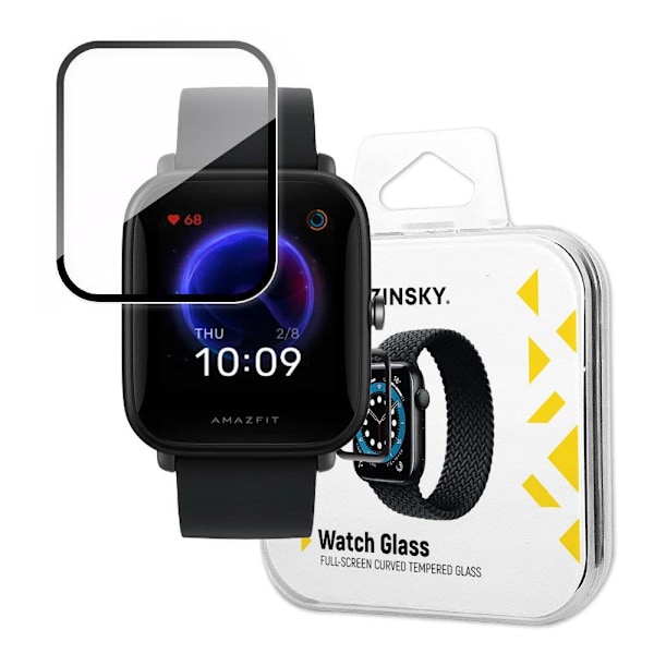 Hybrid skyddsglas för Xiaomi Amazfit Bip U svart