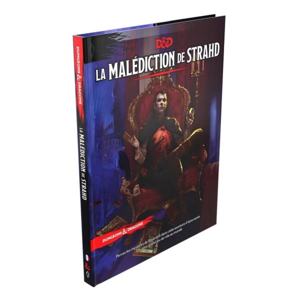 Dungeons & Dragons RPG Adventure La Malédiction de Strahd franska