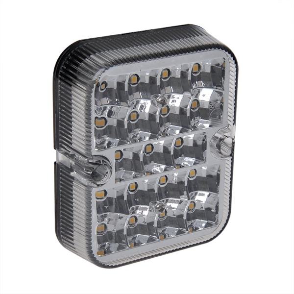 Baklygte 100x81mm 19LED