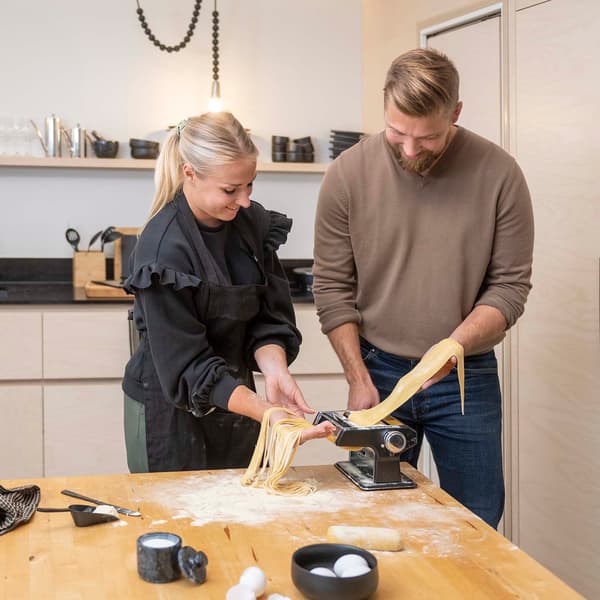 Pastamaskine – Rustfrit stål, justerbar tykkelse
