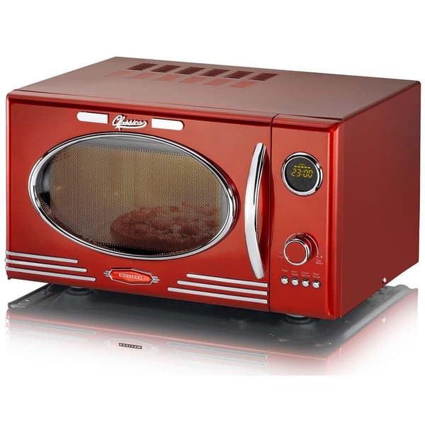 Mikrobølgeovn med grill, 800W, 23L, 12 programmer