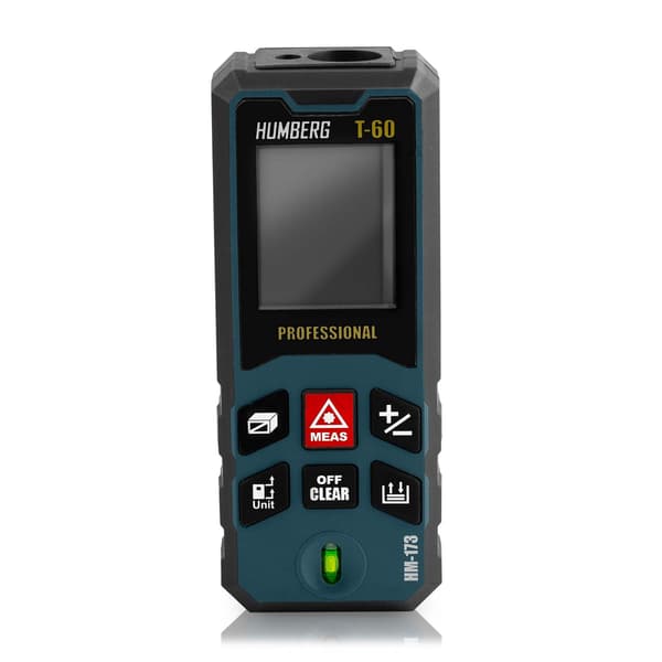 Laser Afstandsmåler 60 m, Kompakt Design