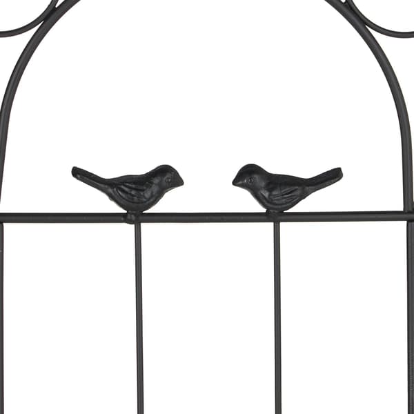 Spaljé 200 cm set om 2 svarta
