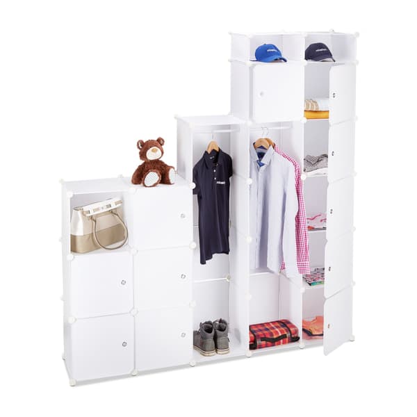 Indsatssystem til garderobe 18 rum