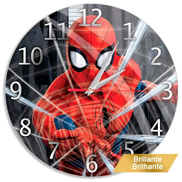 Marvel Spiderman väggklocka