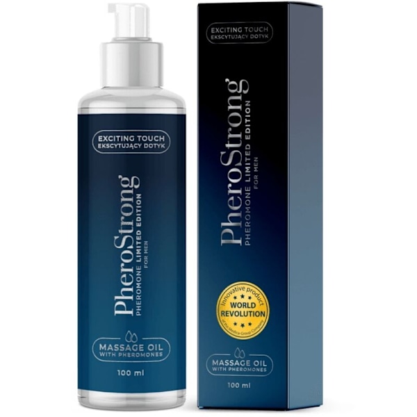 Pherostrong - Massageolja Limited Edition For Men 100 Ml