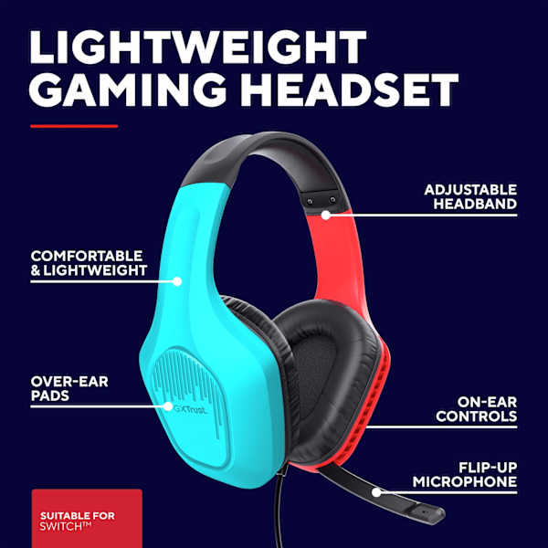 GXT 416S Zirox Gaming Headset Nintendo Switch / Switch 2