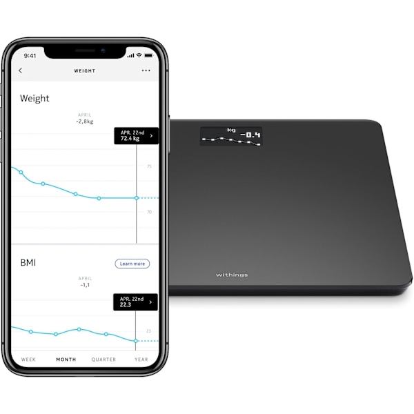 Withings Body - personlig vægt, sort