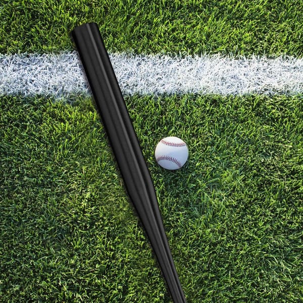 Basebollträ Aluminium Svart