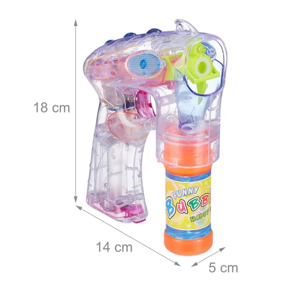LED-såpbubbelpistol