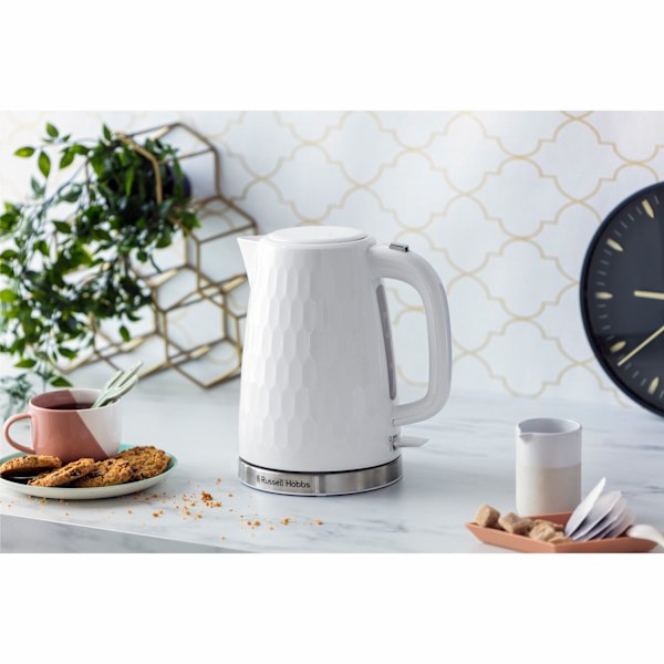 Vattenkokare 2605070 Honeycomb Kettle White