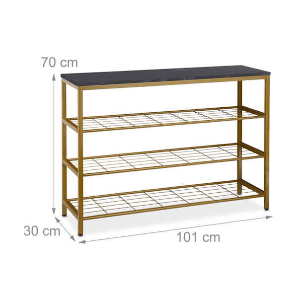 Konsolbord i marmorlook